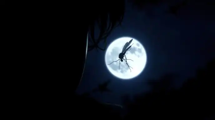 Zanzara e Luna piena